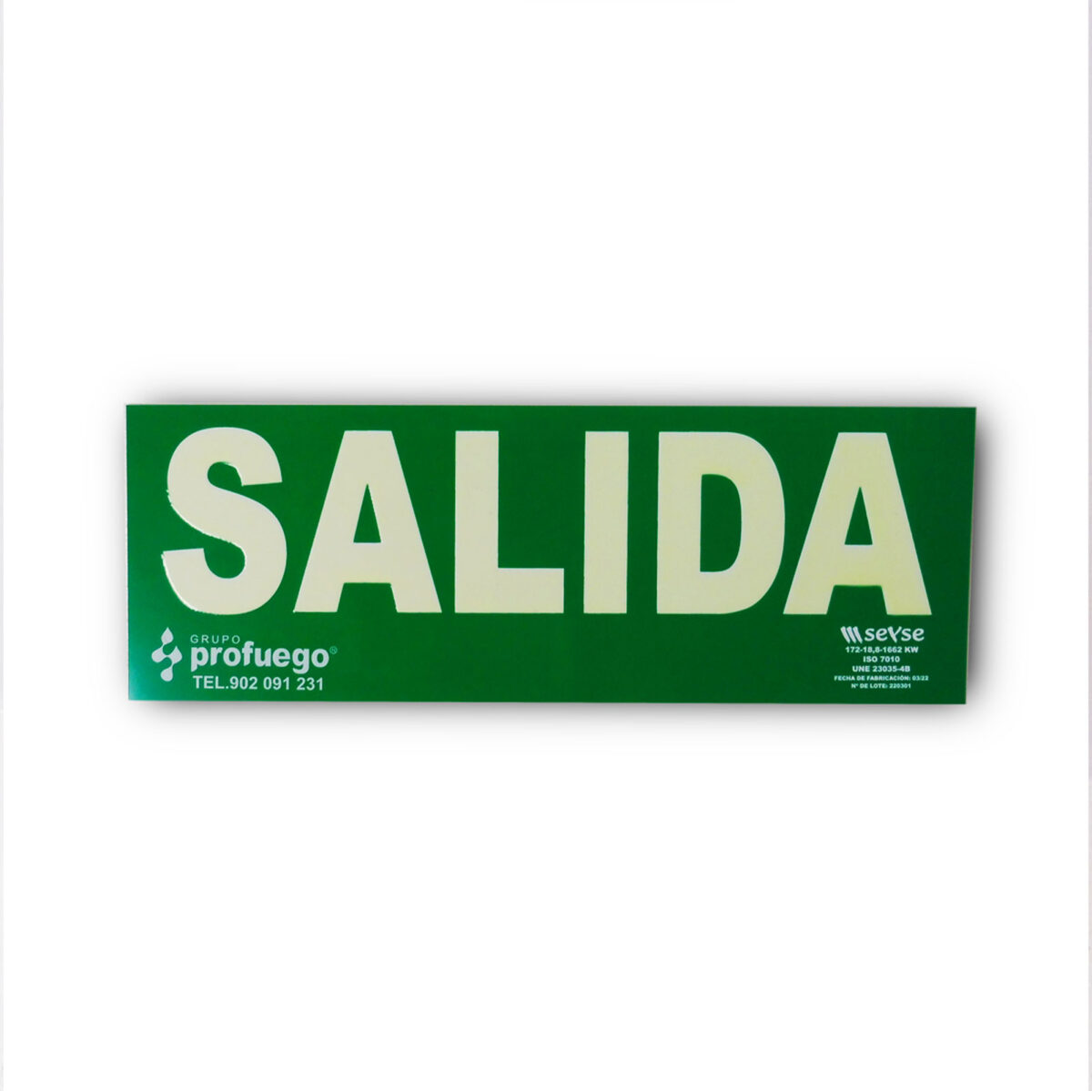 señal salida pvc claseb Señal salida "Clase B"